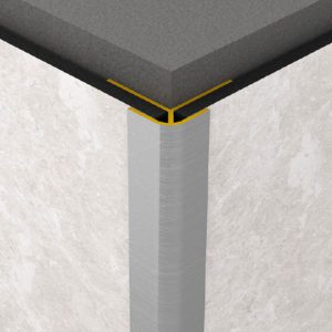 Listwa aluminiowa do płyt wodoodpornych płyt Rocko - Narożnik zew.